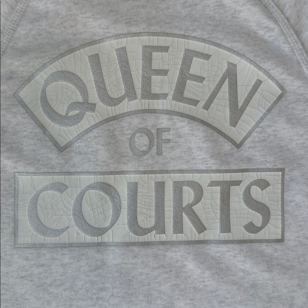 Nike Standard Issue Queen of Courts Fleece Basketball Gray Top Size Small - Picture 11 of 14
